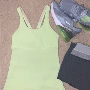 Lime Lululemon Tank Top Size 4